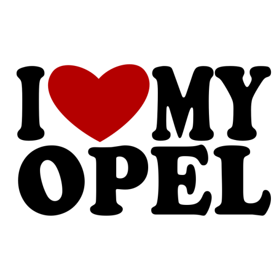 I love my Opel