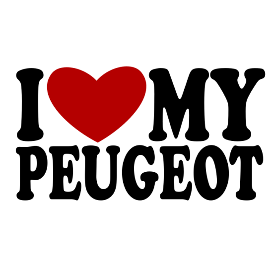 I love my Peugeot