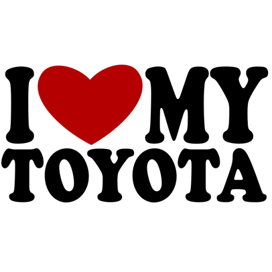 I love my Toyota