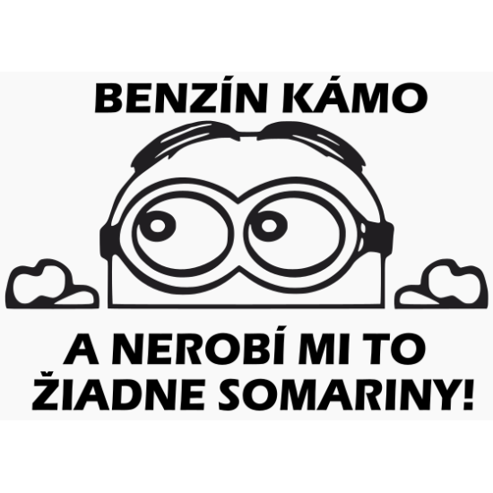 Benzín kámo!