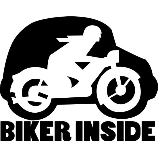 Biker inside