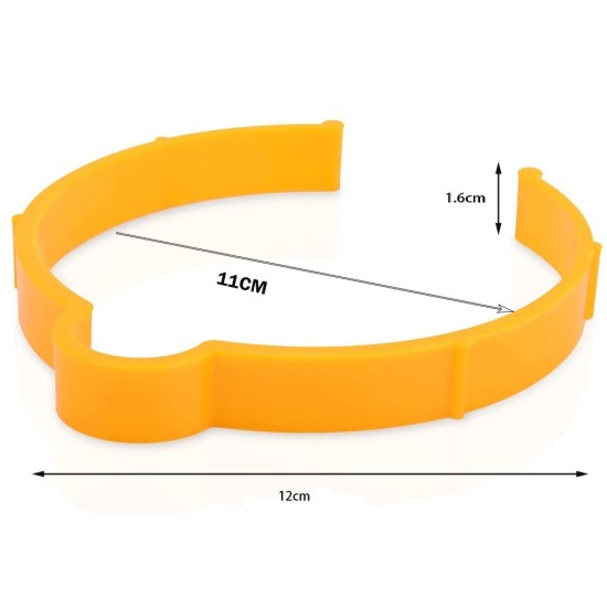 Klipy na fóliu 11cm -5ks 