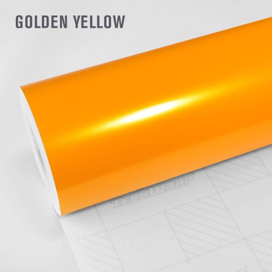 Golden Yellow lesklá metalická fólia  -  RB25 - HD